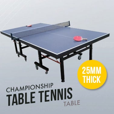 Pro Size Ping Pong Table Tennis Table w/ Net 25mmPro Size Ping Pong Table Tennis Table w/ Net 25mm
