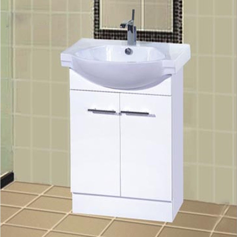Freestanding Slim Basin Bathroom Vanity Unit 600mmFreestanding Slim Basin Bathroom Vanity Unit 600mm