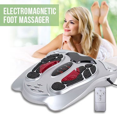 Electromagnetic Foot Massager with 8 Gel PadsElectromagnetic Foot Massager with 8 Gel Pads
