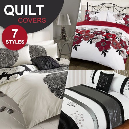 Deluxe Designer Quilt Covers - Some of our Best!Deluxe Designer Quilt Covers - Some of our Best!