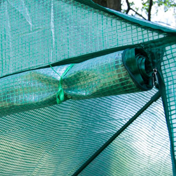 Greenhouse Walk In Garden Shed Mesh Cover w/ Shelf Buy Greenhouses