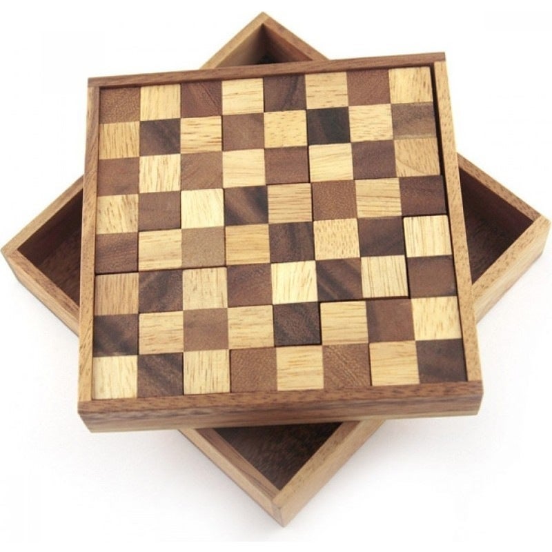 Pentominoes Chess 12pc Wooden Brain Teaser PuzzlePentominoes Chess 12pc Wooden Brain Teaser Puzzle