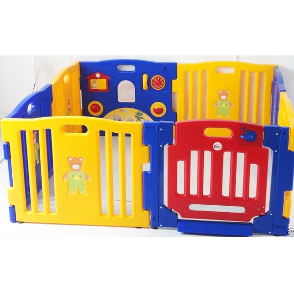 8 Sided Plastic Interactive Toddler Baby Playpen8 Sided Plastic Interactive Toddler Baby Playpen