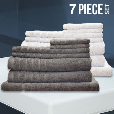 Premium 7 Piece Towel SetPremium 7 Piece Towel Set