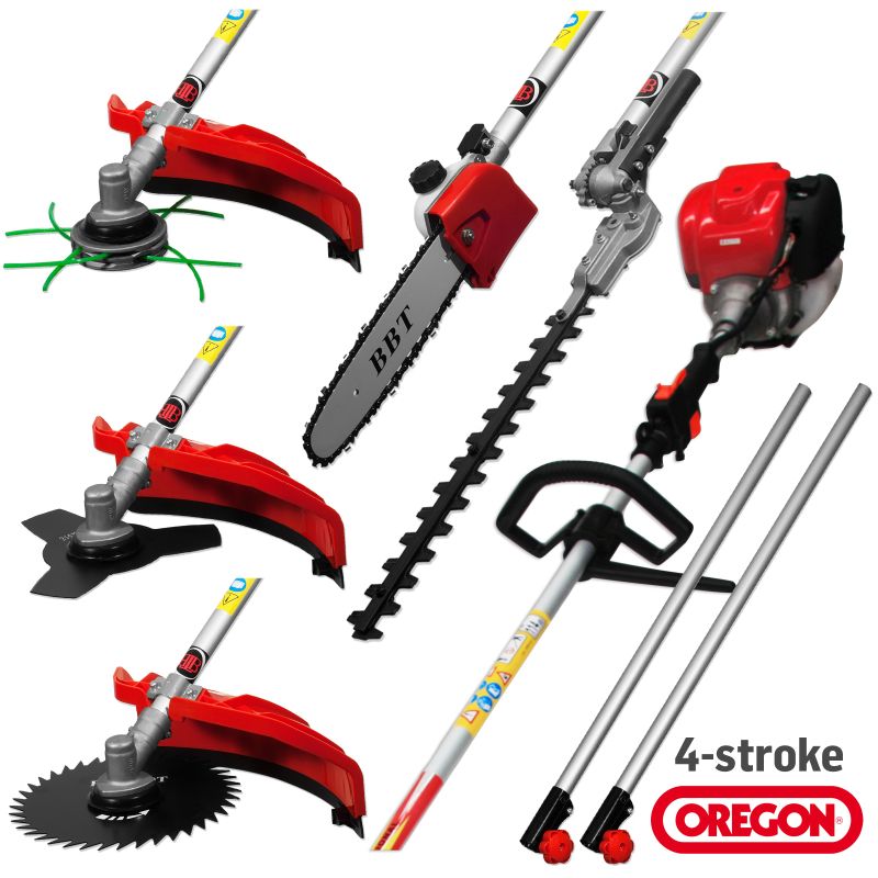 5-in-1 Petrol Hedge Trimmer Pole Chainsaw Tool5-in-1 Petrol Hedge Trimmer Pole Chainsaw Tool