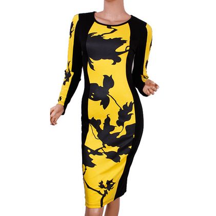 Abstract Panel Party DressAbstract Panel Party Dress