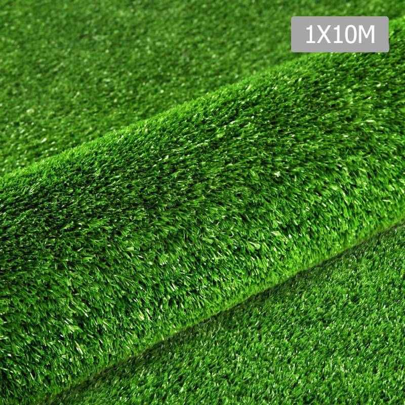 Artificial Grass 10 SQM Lawn Flooring 15mm in GreenArtificial Grass 10 SQM Lawn Flooring 15mm in Green
