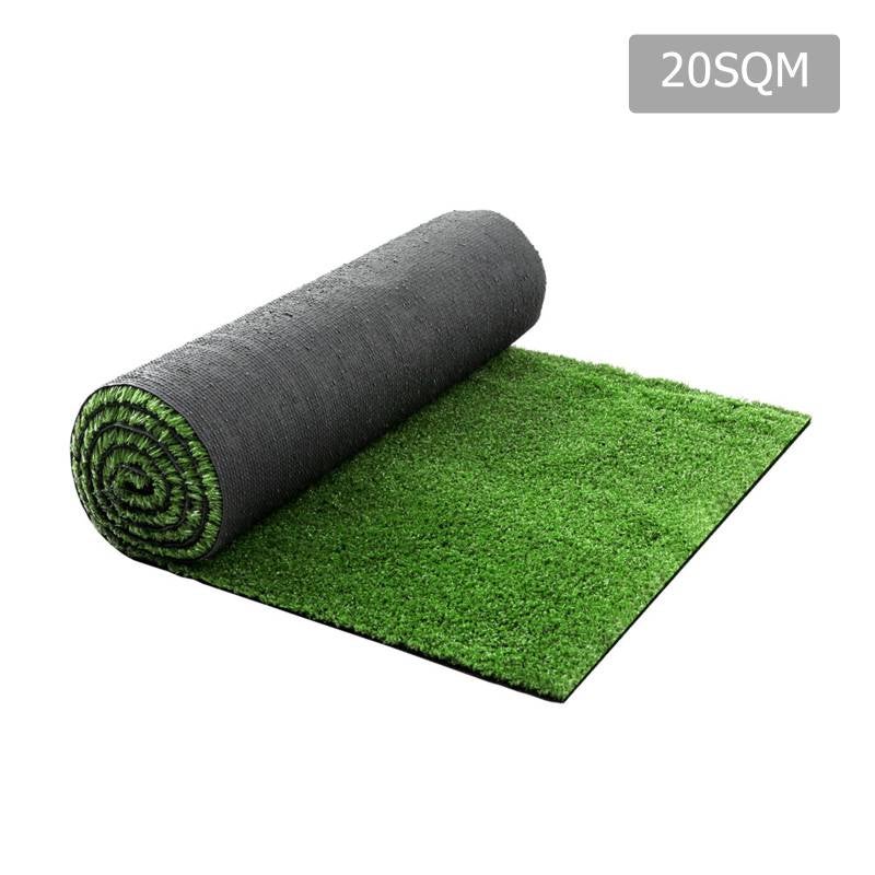 Artificial Grass 20 SQM Lawn Flooring 15mm in OliveArtificial Grass 20 SQM Lawn Flooring 15mm in Olive