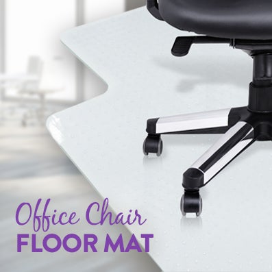 Office Chair Floor & Carpet Protector Vinyl MatOffice Chair Floor & Carpet Protector Vinyl Mat