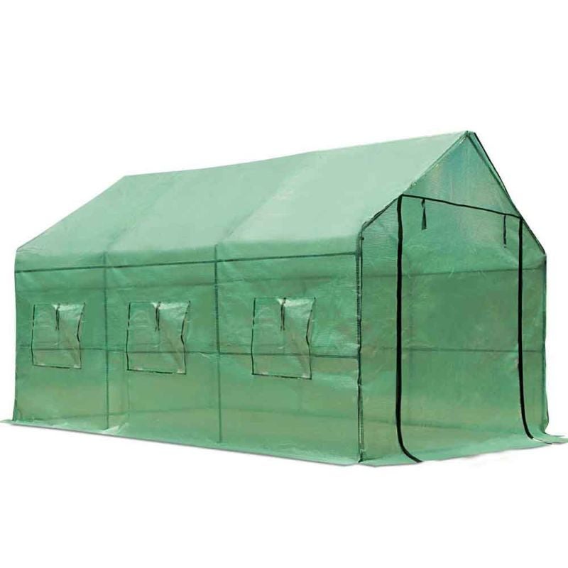 Outdoor Portable Greenhouse with PE Cover - 3.5x2mOutdoor Portable Greenhouse with PE Cover - 3.5x2m