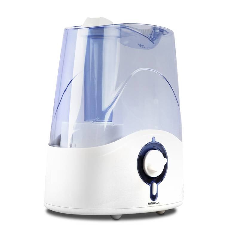Ultrasonic Cool Mist Air Humidifier 4.5L White BlueUltrasonic Cool Mist Air Humidifier 4.5L White Blue