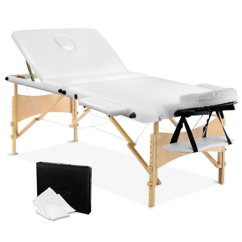Wooden Portable Folding Massage Table w/ Foam CoverWooden Portable Folding Massage Table w/ Foam Cover