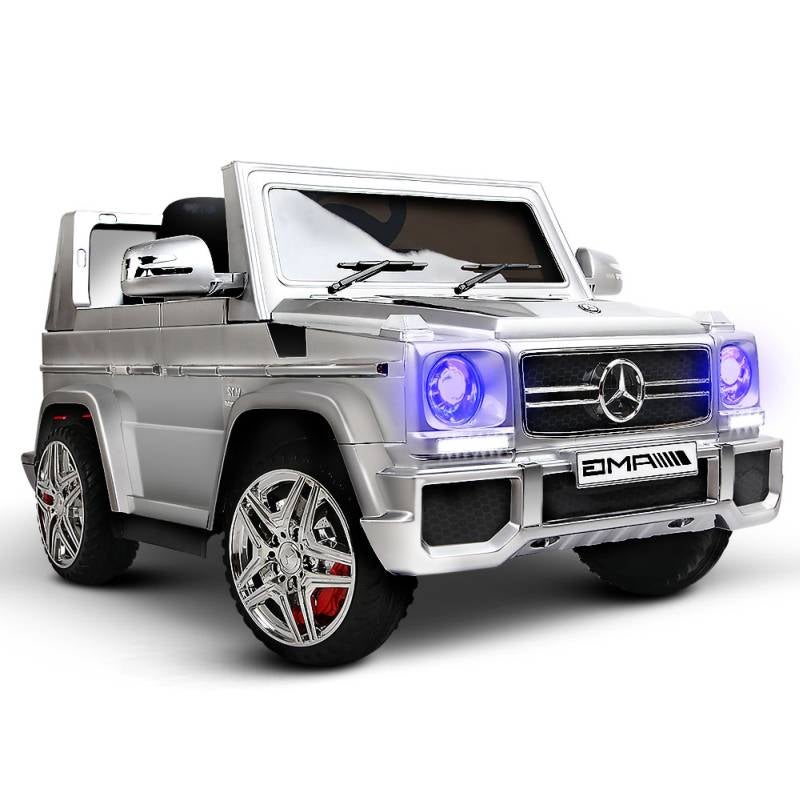 Licensed Mercedes Kids Ride On Car in Silver 12VLicensed Mercedes Kids Ride On Car in Silver 12V
