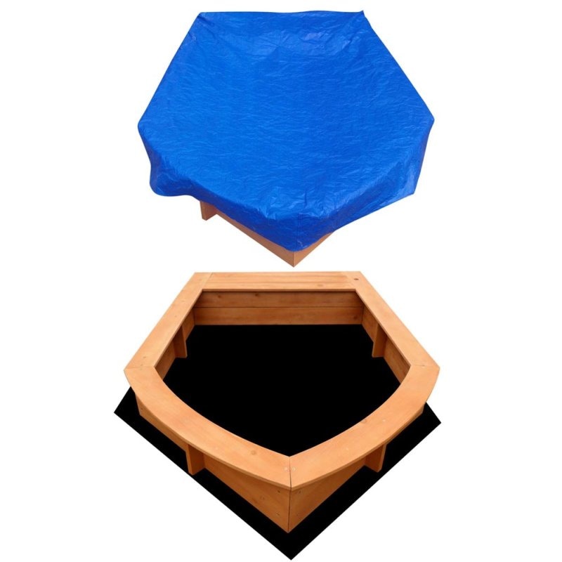 Kids Boat Sandbox Wooden Sand Pit 160cm + Cover Buy 30 50 Sale