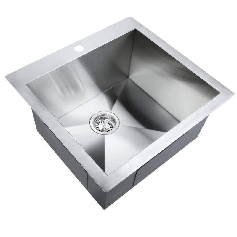 Stainless Steel Angled Kitchen Sink 530 x 500mmStainless Steel Angled Kitchen Sink 530 x 500mm