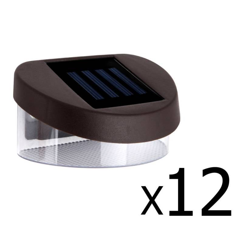 12x Solar Garden Fence Rechargeable LED Lights12x Solar Garden Fence Rechargeable LED Lights