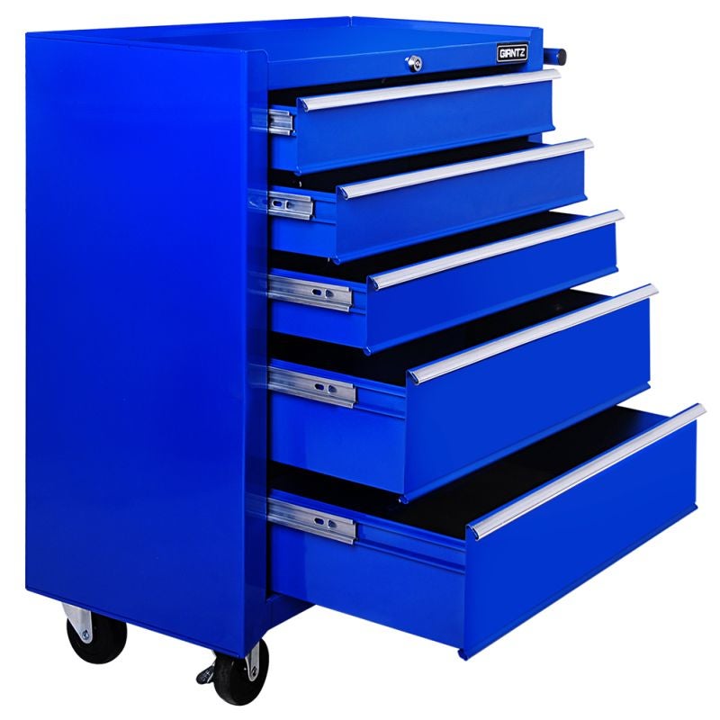 Blue Roller Toolbox Cabinet Multi Size 5 DrawersBlue Roller Toolbox Cabinet Multi Size 5 Drawers