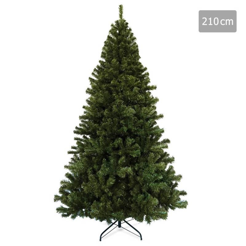 Christmas Tree with 1550 Tips in Green PVC - 2.1mChristmas Tree with 1550 Tips in Green PVC - 2.1m