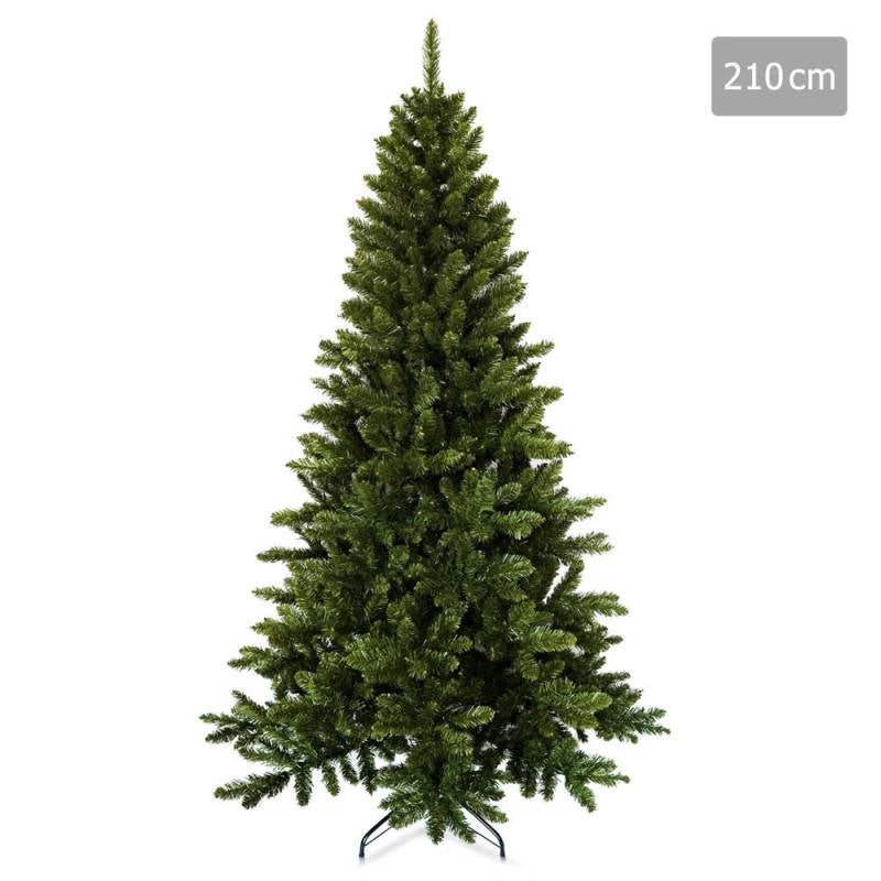Christmas Tree with 850 Tips in Green PVC - 2.1mChristmas Tree with 850 Tips in Green PVC - 2.1m