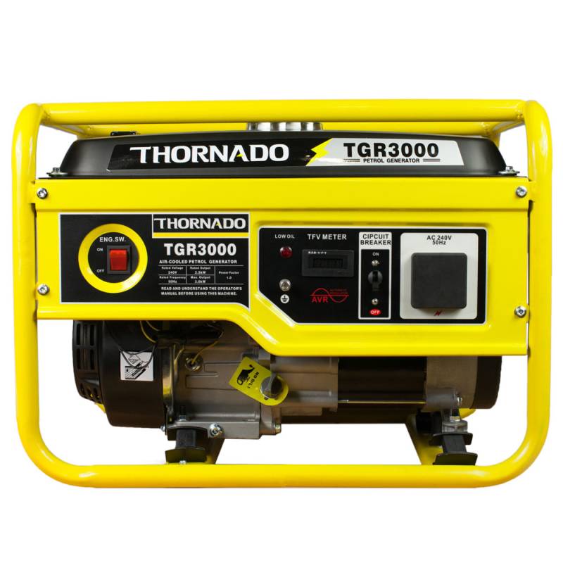 Thornado 3000W 7Hp Portable Petrol Power GeneratorThornado 3000W 7Hp Portable Petrol Power Generator