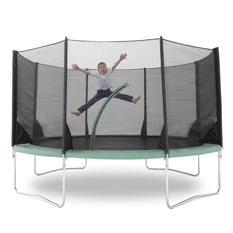 Plum Space Zone 14ft Kids Trampoline with EnclosurePlum Space Zone 14ft Kids Trampoline with Enclosure