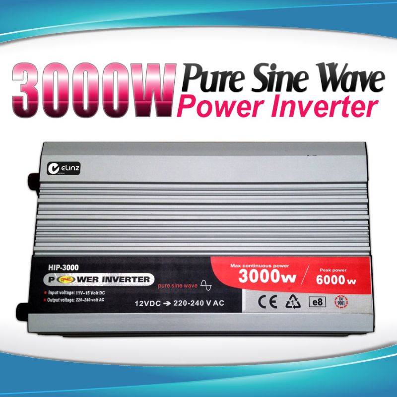 Pure Sine Wave Power Inverter 3000W/6000W 12V-240VPure Sine Wave Power Inverter 3000W/6000W 12V-240V