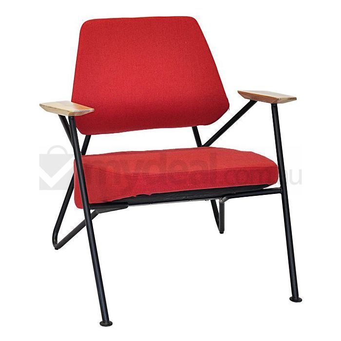 SOLD OUT:Atelier Red Fabric Easy Lounge Chair Foam CushionedSOLD OUT:Atelier Red Fabric Easy Lounge Chair Foam Cushioned