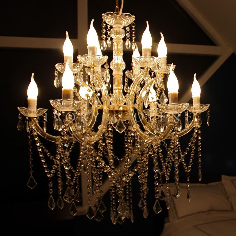 Marie Therese 12 Light Crystal Chandelier - AllureMarie Therese 12 Light Crystal Chandelier - Allure