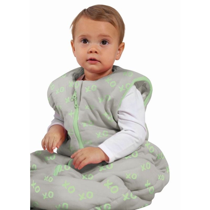 Reversible Baby Sleeping Bag for 6-18 Months LimeReversible Baby Sleeping Bag for 6-18 Months Lime