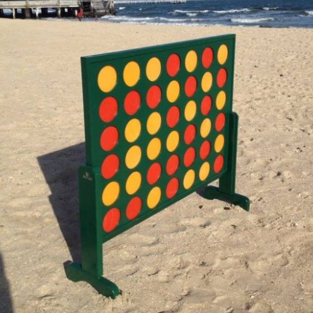 Outdoor Giant Connect Four Game Usa 95