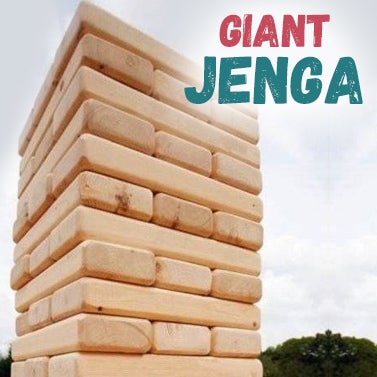 54 Piece Giant Jenga Outdoor Wooden Block Game 65cm54 Piece Giant Jenga Outdoor Wooden Block Game 65cm