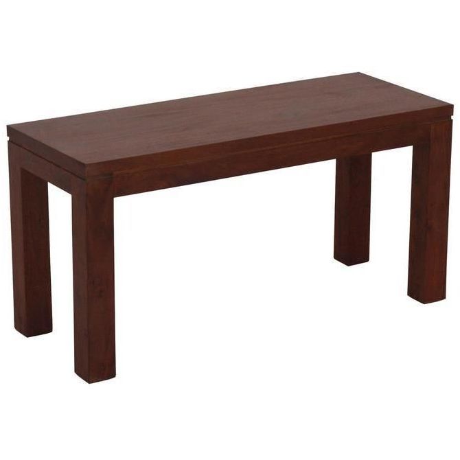 Amsterdam Timber Dining Bench in Mahogany 90x35cmAmsterdam Timber Dining Bench in Mahogany 90x35cm