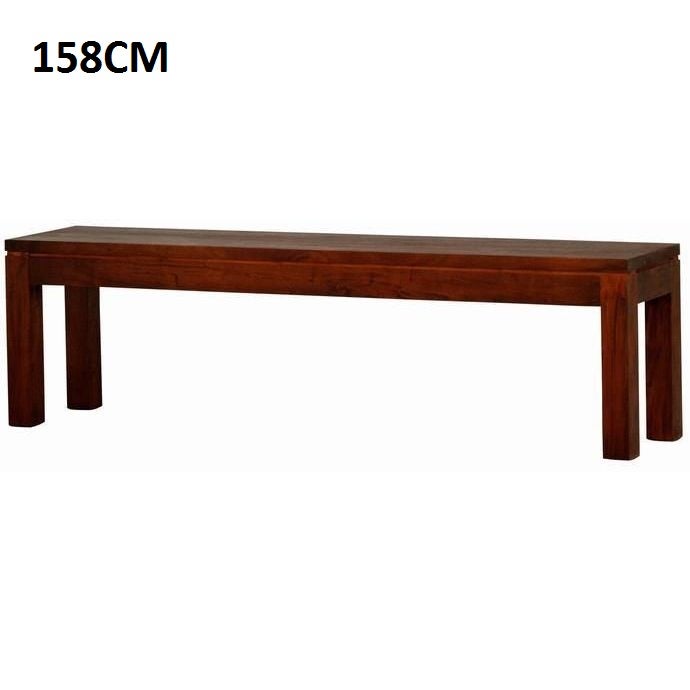 Amsterdam Timber Dining Bench in Mahogany 158x35cmAmsterdam Timber Dining Bench in Mahogany 158x35cm