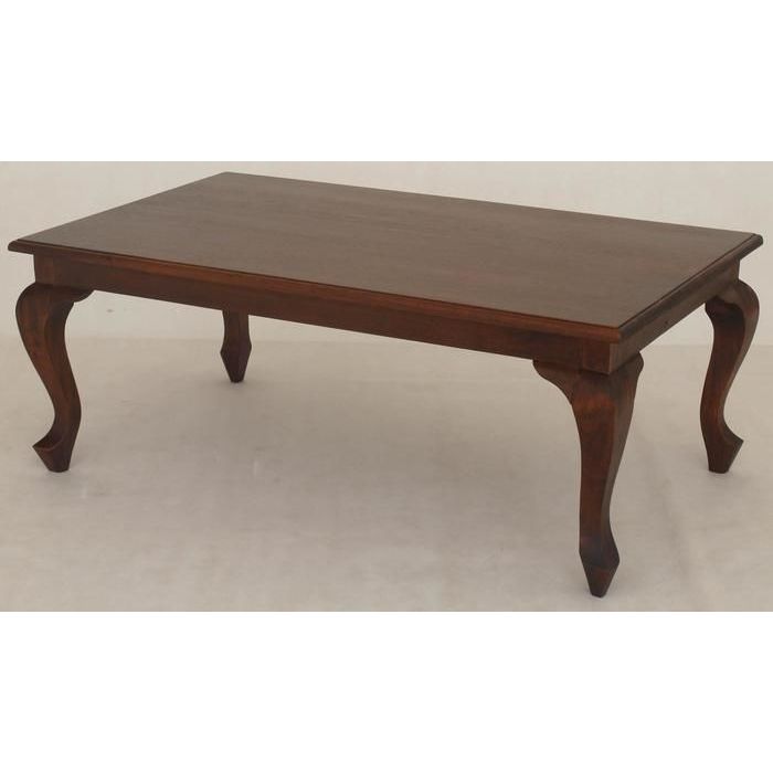 Queen Ann Traditional Timber Coffee Table Mahogany Queen Ann Traditional Timber Coffee Table Mahogany