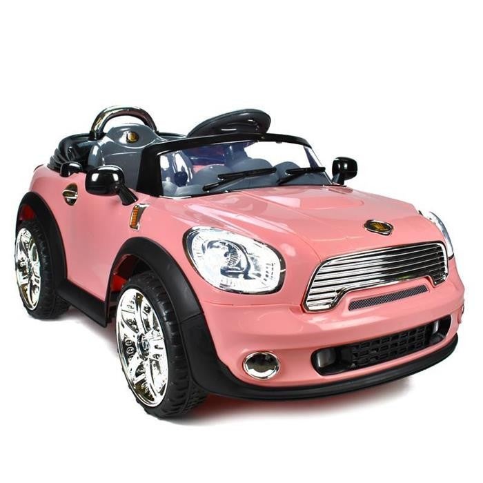 Kids Coupe Electric Ride On Car w Remote in Pink 6VKids Coupe Electric Ride On Car w Remote in Pink 6V