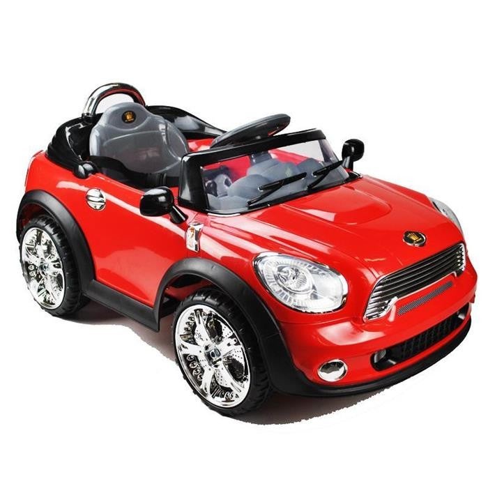 Kids Coupe Electric Ride On Car w Remote in Red 6VKids Coupe Electric Ride On Car w Remote in Red 6V