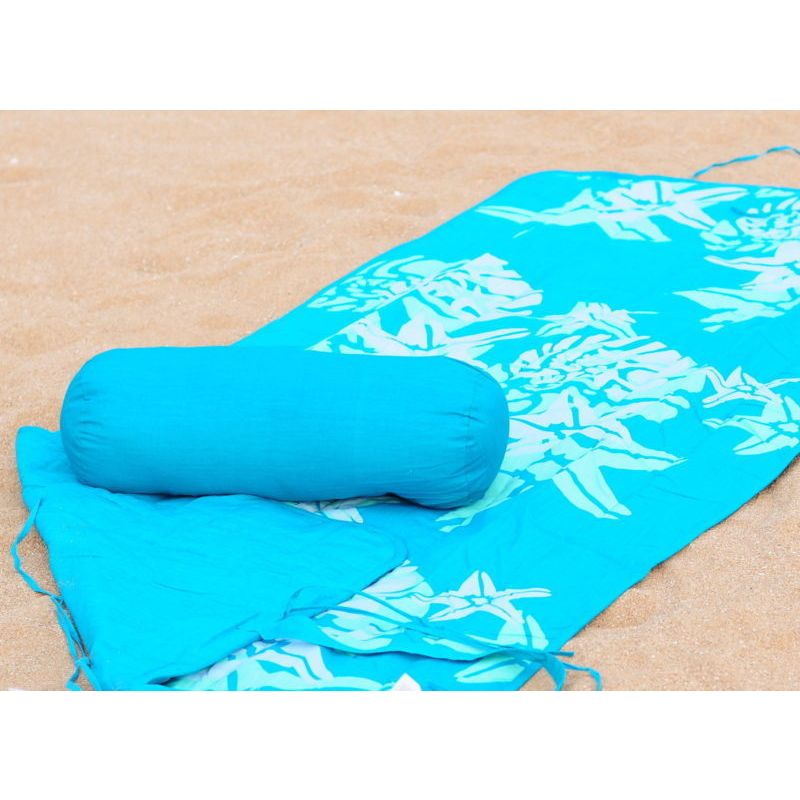 Roll-Up Reversible Beach Mat with Pillow | Buy Beach Mats